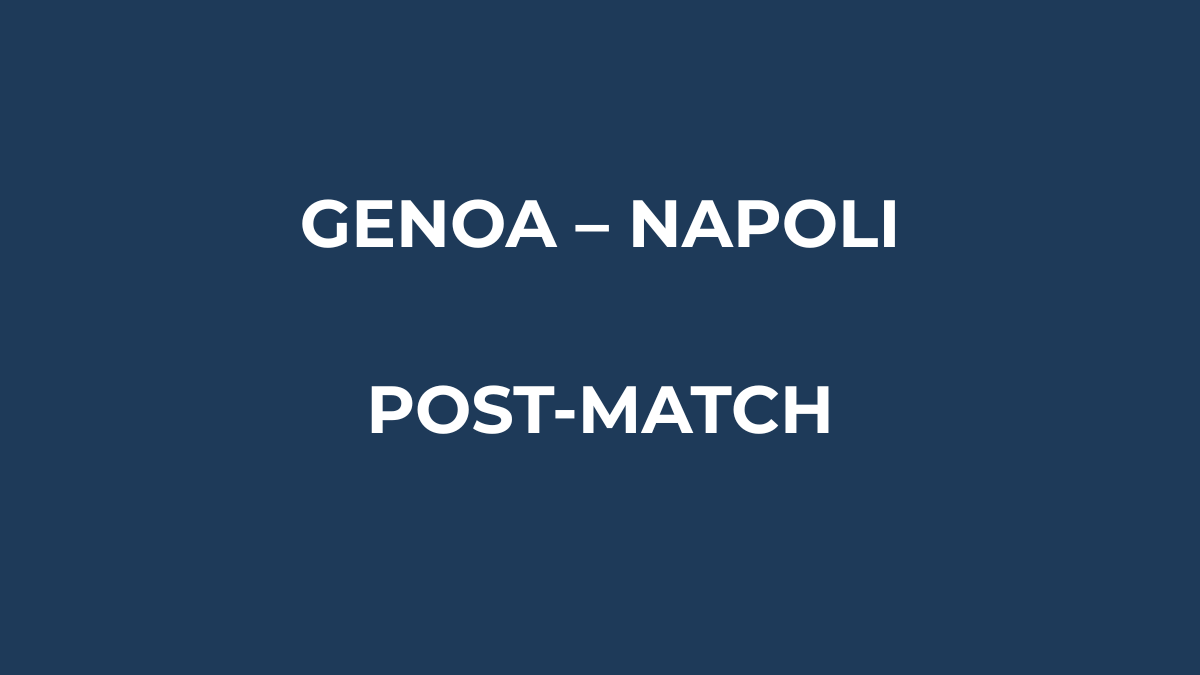 Genoa-Napoli 2-3, Hojlund segna il rigore decisivo al 95' a Marassi