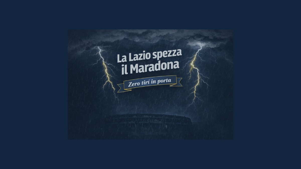 La Lazio batte il Napoli al Maradona e interrompe l’imbattibilità casalinga degli azzurri