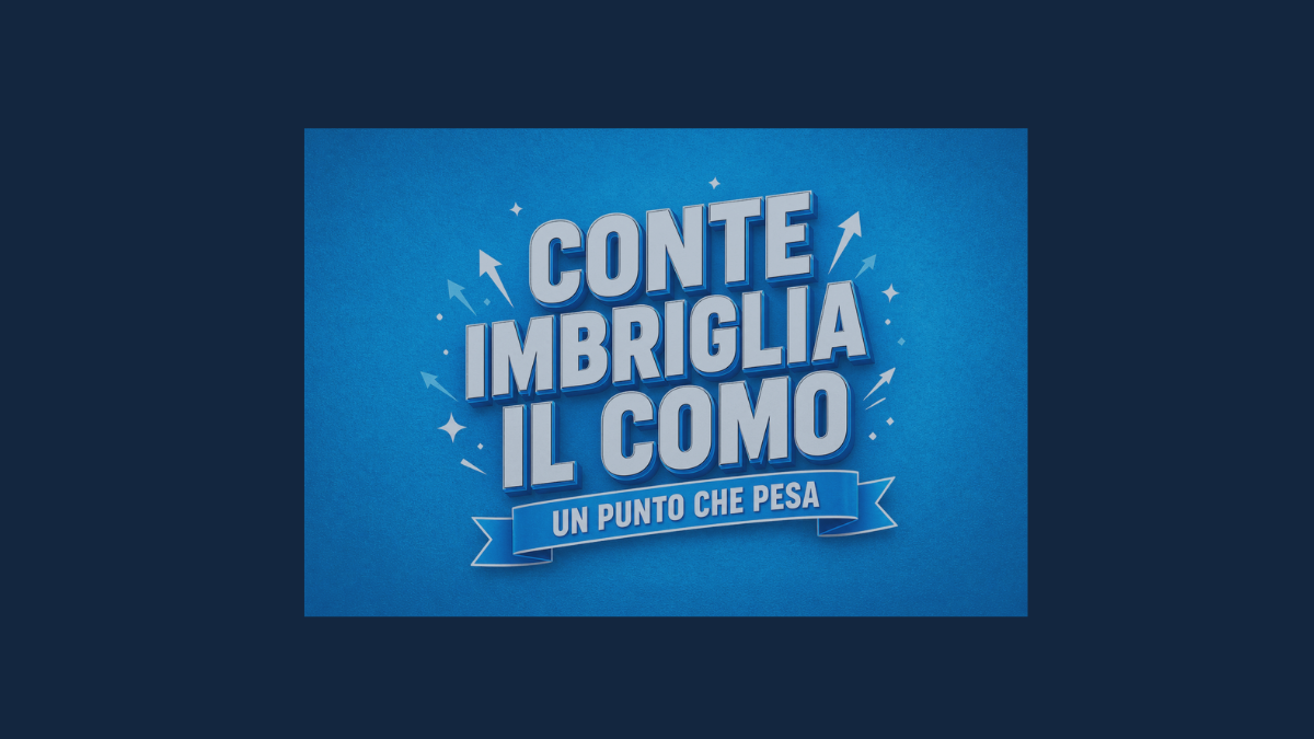 Conte ferma il Como con una partita più prudente e porta il Napoli più vicino alla Champions